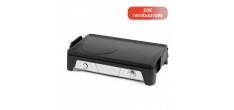 Elektrische Plancha met antiaanbaklaag 50x30 cm QPL450