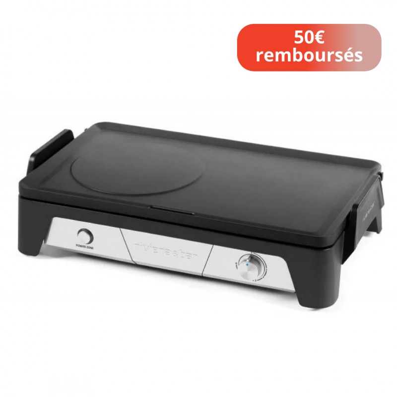 Plancha Électrique Anti-Adhésive 50x30 cm QPL450 - Riviera - Bar
