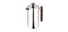Gustavo Cafetière à Piston Inox Isotherme French Press 8 Tasses (1 L) 