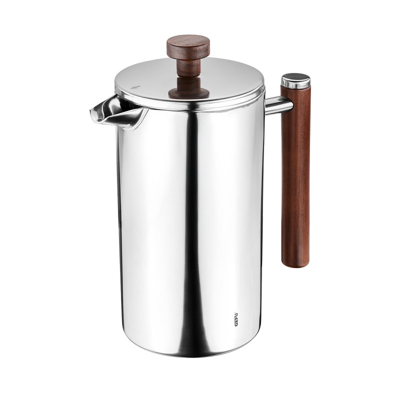 Gustavo Cafetière à Piston Inox Isotherme French Press 8 Tasses (1 L)  - Gefu