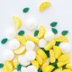 Deco Suiker Citroen Meringue Wit Geel Groen 30 g - Scrapcooking