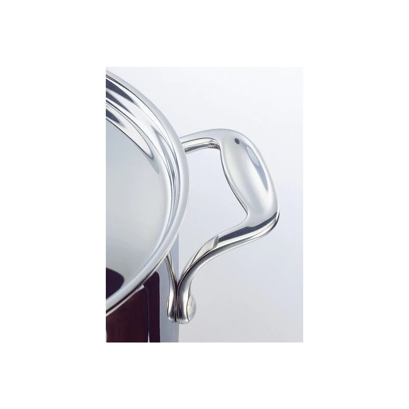 Chef Traiteur Marmite Inox Brillant 24 cm 10 L avec Couvercle  - Beka Cookware