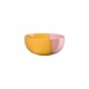 Joy Bol Passion Smoothie en Porcelaine Email Brillant Jaune et Rose 15,5 cm  - ASA Selection