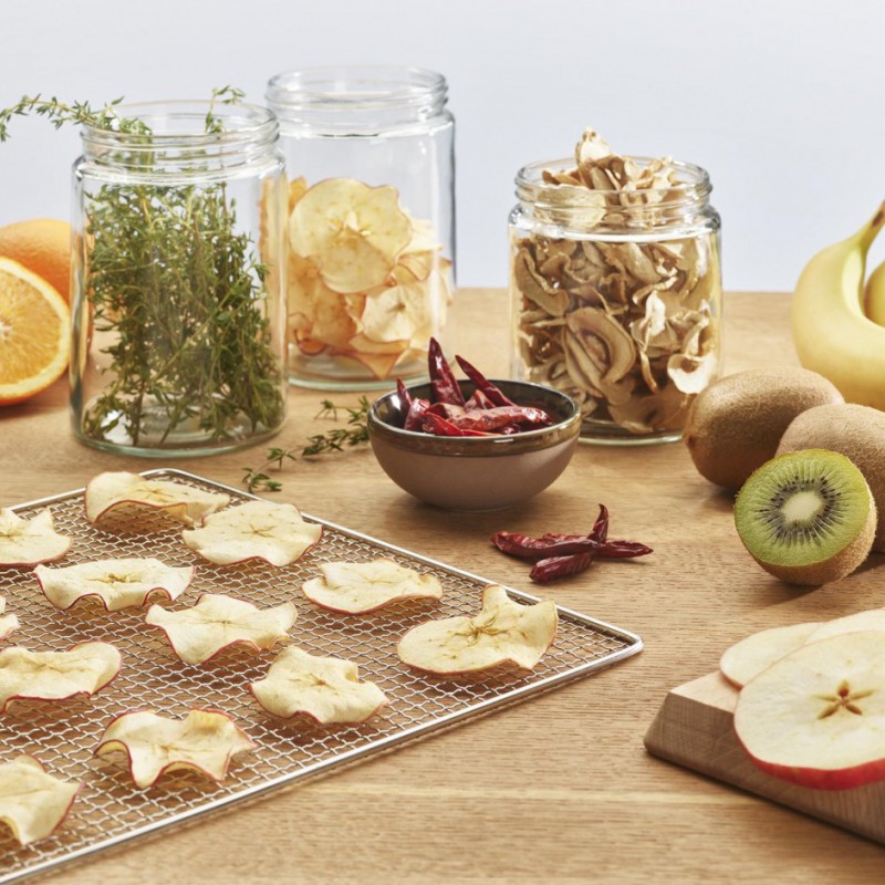 Smart Food RVS Droogoven 8 Lagen met Timer EP5800 - Espressions