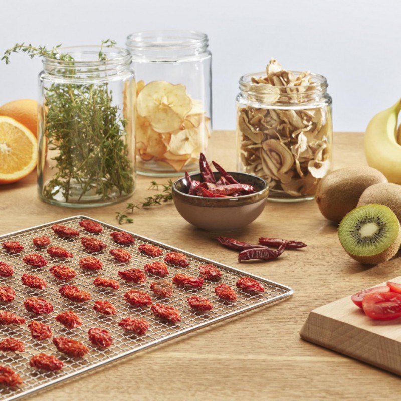 Smart Food RVS Droogoven 8 Lagen met Timer EP5800 - Espressions