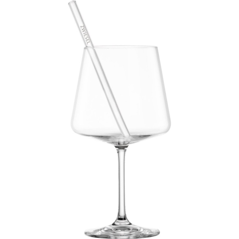 Miovino AfterWork Verres à Pied Spritz 69 cl + Pailles + Goupillon (4pcs)  - Schott Zwiesel