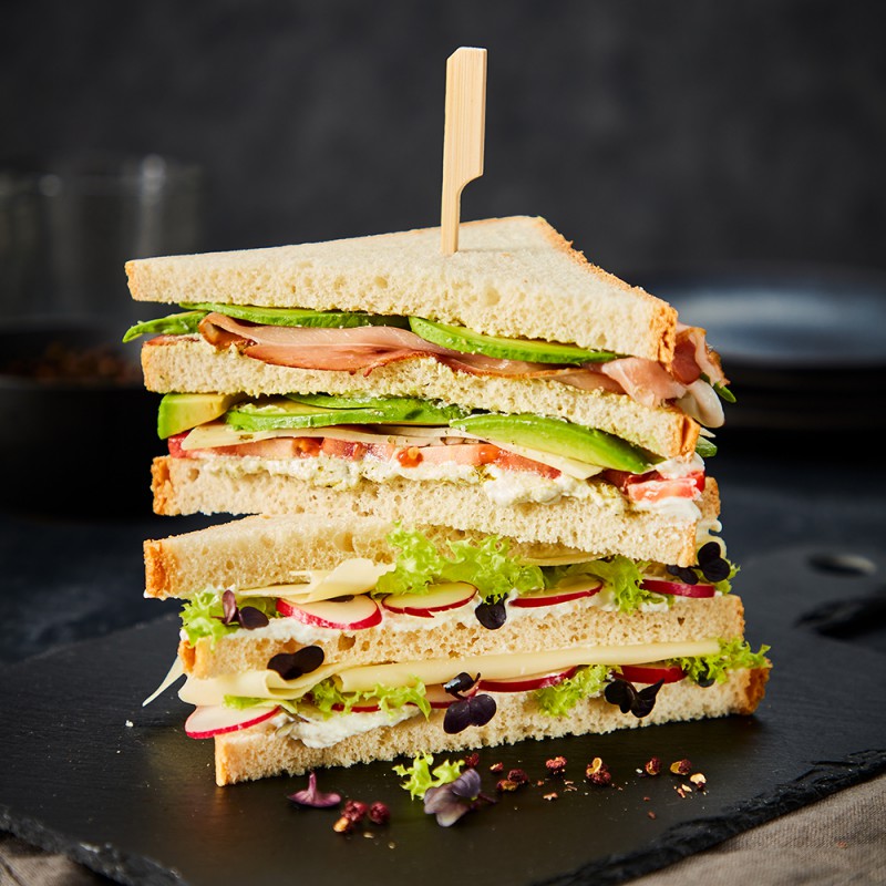 Bread Buddies Broodvorm met Antiaanbaklaag met Deksel 21x11,5 cm - Birkmann