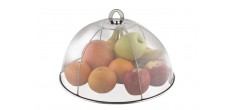 Cloche Alimentaire Anti Insectes Maillage Inox Ø 34 X 14  cm 