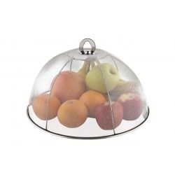 Cloche Alimentaire Anti Insectes Maillage Inox Ø 34 X 14  cm  - Weis