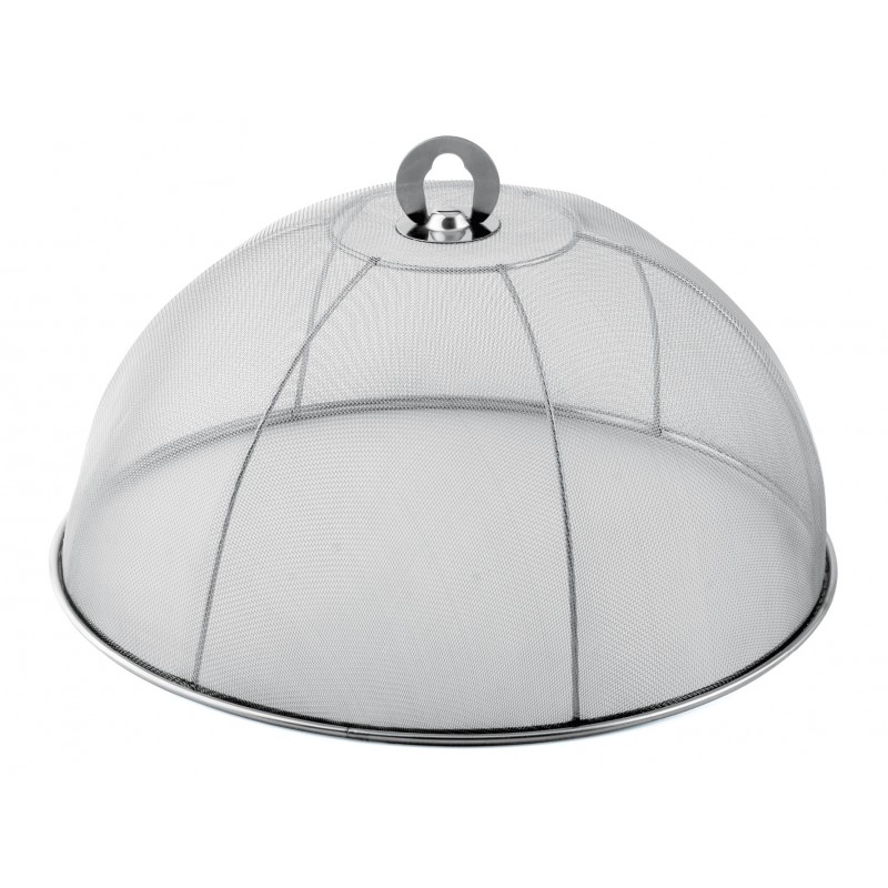 Cloche Alimentaire Anti Insectes Maillage Inox Ø 34 X 14  cm  - Weis
