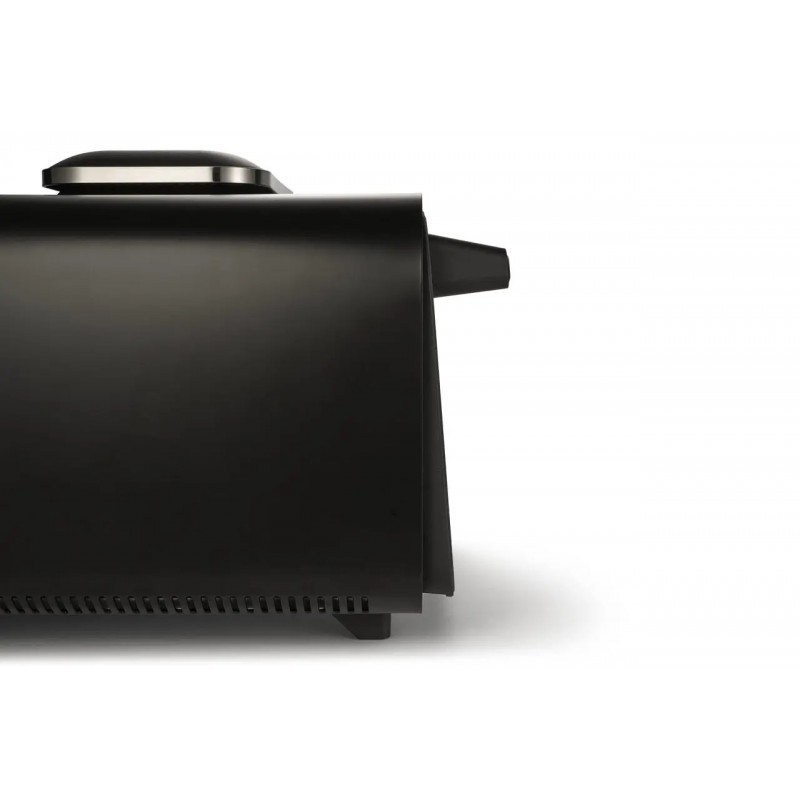 Four à Pizza Électrique Intérieur et Extérieur 400°C Noir Mat 45x50cm QFP550  - Riviera - Bar