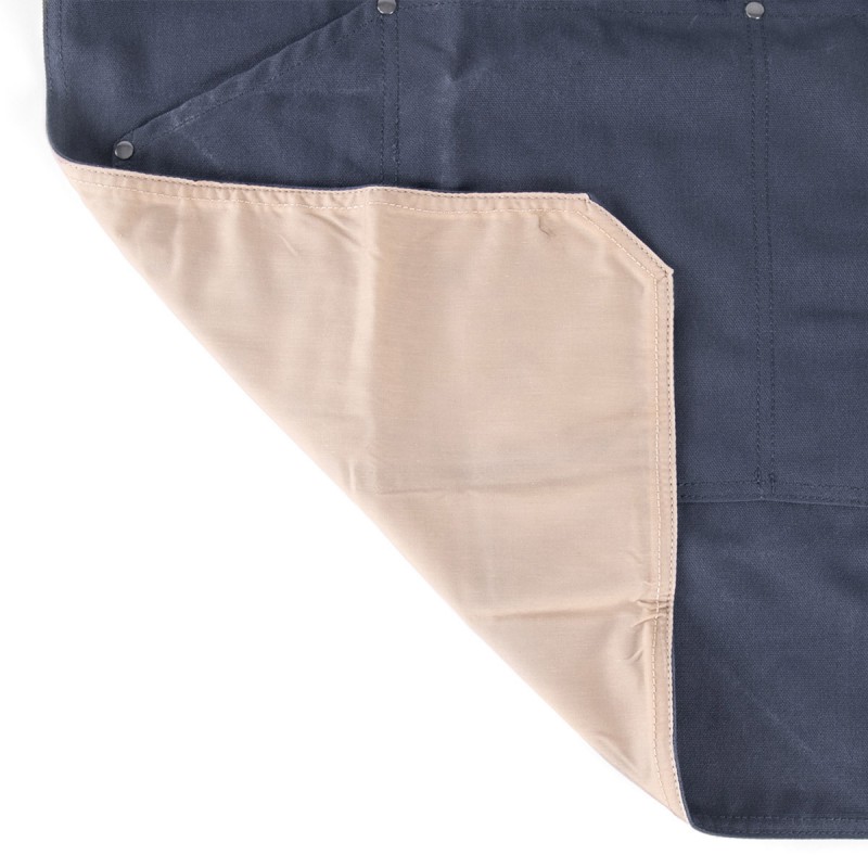 Keukenschort N°438 Gerecycled Polyester Marineblauw - Alaskan Maker