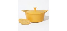 Incroyable Antikleef Braadpan 24 cm Mango geel 4,5 l Limited Edition