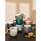 Hey Mug Message Gravé Very busy doing nothing Céramique Vert Mat 350 ml  - ASA Selection