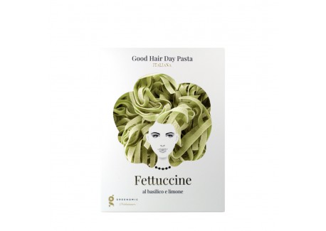 Pâtes Fettuccine Basilico e Limone 250 g Good Hair Day Pasta - Greenomic