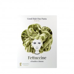 Pâtes Fettuccine Basilico e Limone 250 g Good Hair Day Pasta - Greenomic