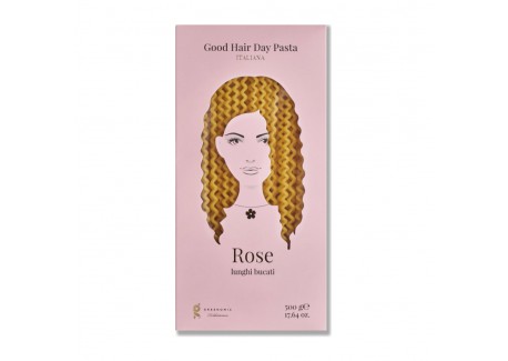 Pâtes Rose Lunghi Bucati 500 g Good Hair Day Pasta  - Greenomic