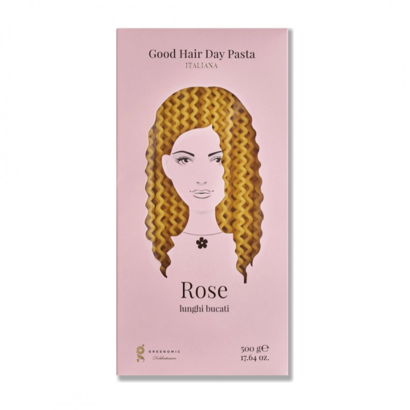 Pasta Rose Lunghi Bucati 500 g Good Hair Day Pasta - Greenomic