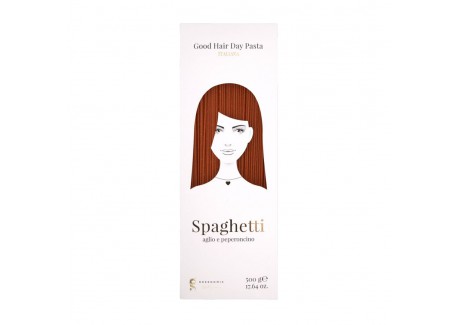 Pasta Spaghetti Aglio e Peperoncino 500 g Good Hair Day Pasta - Greenomic