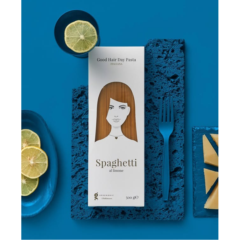 Pasta Spaghetti al Limone 500 g Good Hair Day Pasta - Greenomic