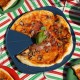Formidable Plaque à Pizza Ronde Antiadhésive pour Four Bleu Myrtille 33 cm - Cookut
