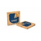 Formidable Plaque à Pizza Ronde Antiadhésive pour Four Bleu Myrtille 33 cm - Cookut