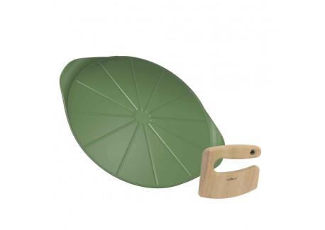Formidable Plaque à Pizza Ronde Antiadhésive pour Four Vert Fougère 33 cm - Cookut