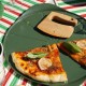 Formidable Plaque à Pizza Ronde Antiadhésive pour Four Vert Fougère 33 cm - Cookut