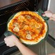 Formidable Plaque à Pizza Ronde Antiadhésive pour Four Vert Fougère 33 cm - Cookut
