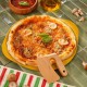 Formidable Plaque à Pizza Ronde Antiadhésive pour Four Jaune Mangue 33 cm - Cookut