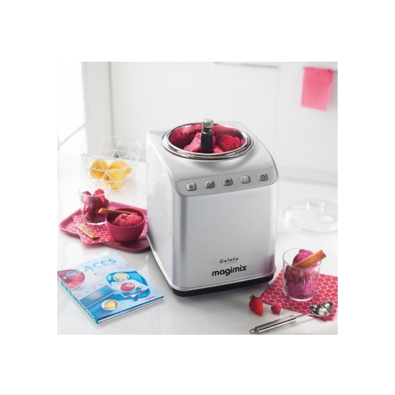 Gelato Expert Turbine à glace Chrome Mat - Magimix