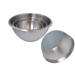 RVS Mengkom met Antislipbodem 30 cm 7 l - De Buyer RVS Mengkom met Antislipbodem 30 cm 7 l - De Buyer