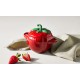 Fraise Mini Cocotte en Céramique Ronde 58 cl Rouge et Vert  - Le Creuset