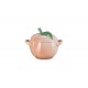 Perzik Rond Mini Stoofpotje 58 cl Pastel Koraal en Groen - Le Creuset