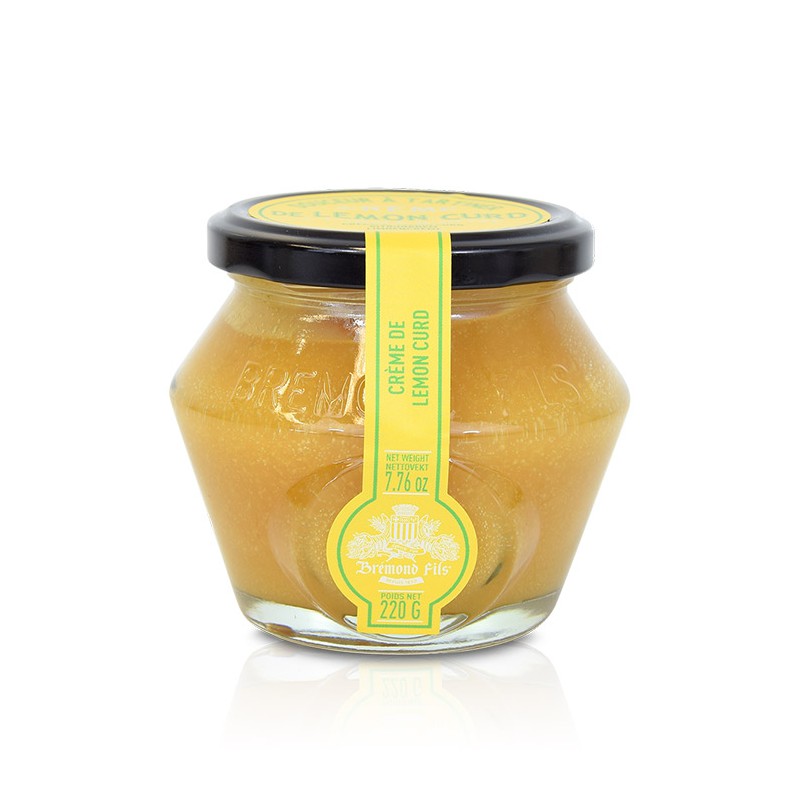 Natuurlijke Lemon Curd met Olijfolie en Rozemarijnextract 220 g - Maison Brémond