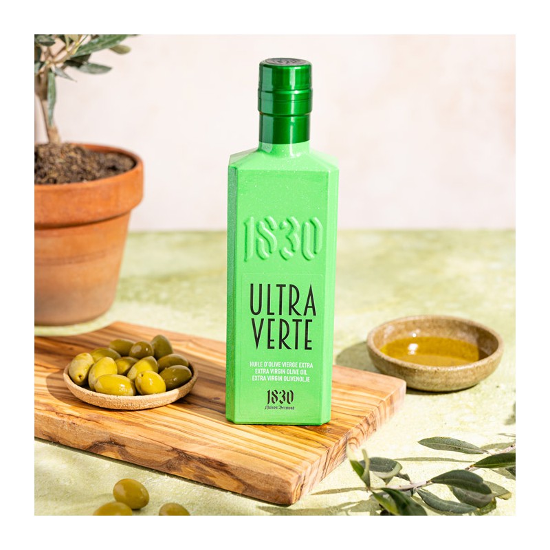 Ultra Verte Huile d'Olive Vierge Extra Bio AOP Provence 250 ml Ed Limitée - Maison Brémond
