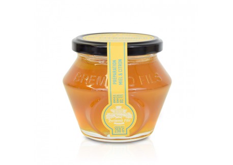 Miel de Citronnier et Citron Confit 250 g  - Maison Brémond