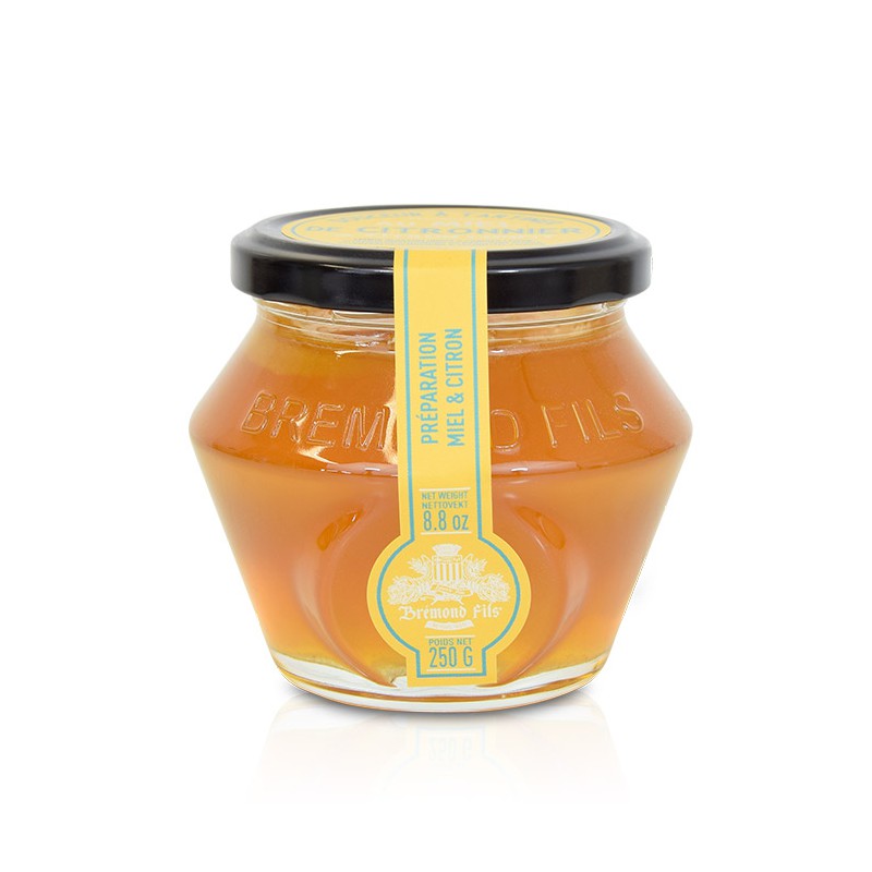 Miel de Citronnier et Citron Confit 250 g  - Maison Brémond