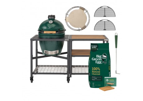 Starterspack Bloc Modulaire Barbecue à Charbon Large 46 cm Outdoor Kitchen  - Big Green Egg