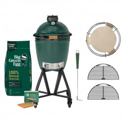 Starterspack Master Set Kool Barbecue Medium 38 cm + Accessoires 9 dlg - Big Green Egg