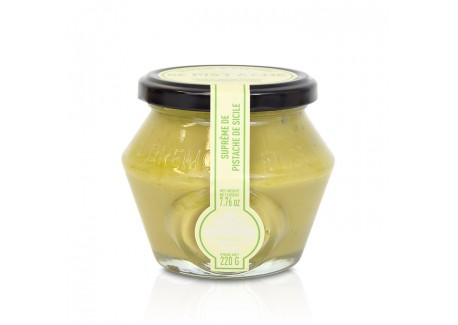 Suprême Siciliaanse Pistachecrème met Olijfolie 220 g - Maison Brémond