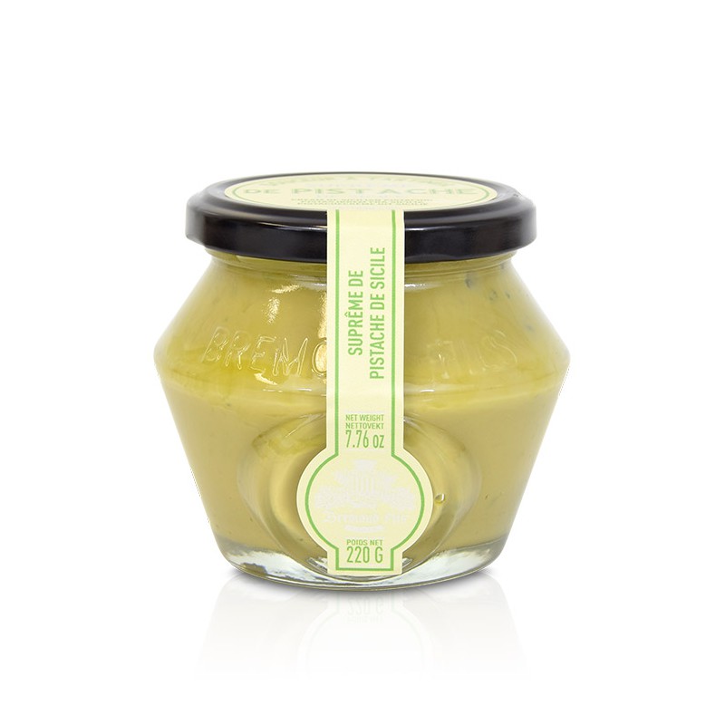 Suprême Siciliaanse Pistachecrème met Olijfolie 220 g - Maison Brémond
