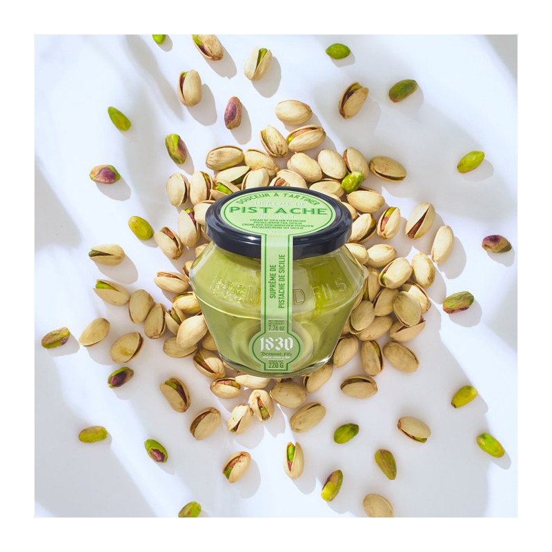 Suprême Crème de Pistache de Sicile à l'Huile d'Olive 220 g  - Maison Brémond
