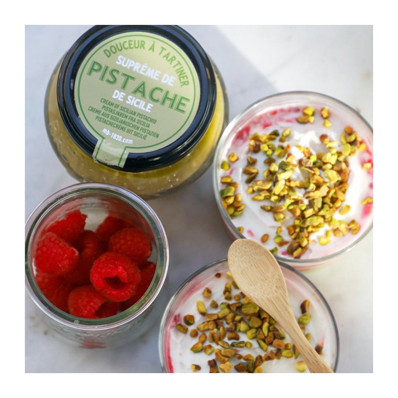 Suprême Crème de Pistache de Sicile à l'Huile d'Olive 220 g  - Maison Brémond