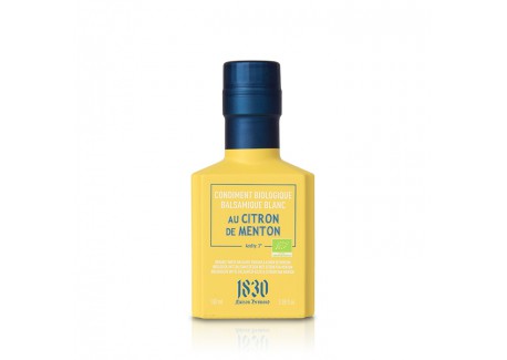 Biologische Witte Balsamicoazijn uit Modena met Citroen uit Menton 100 ml - Maison Brémond