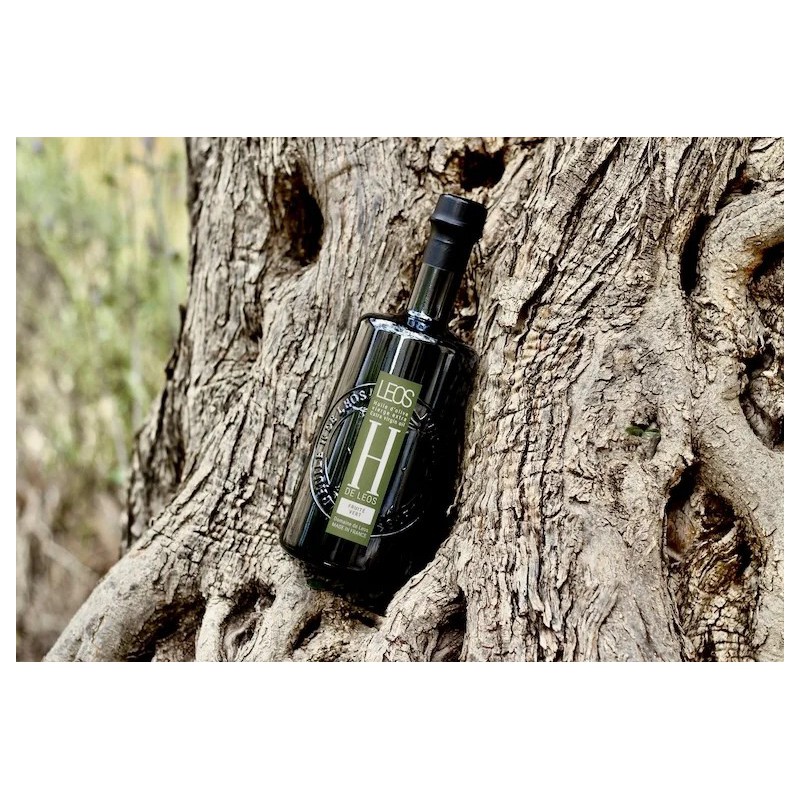 H de Leos Huile d'Olive Vierge Extra Fruité Vert 250 ml - Leos