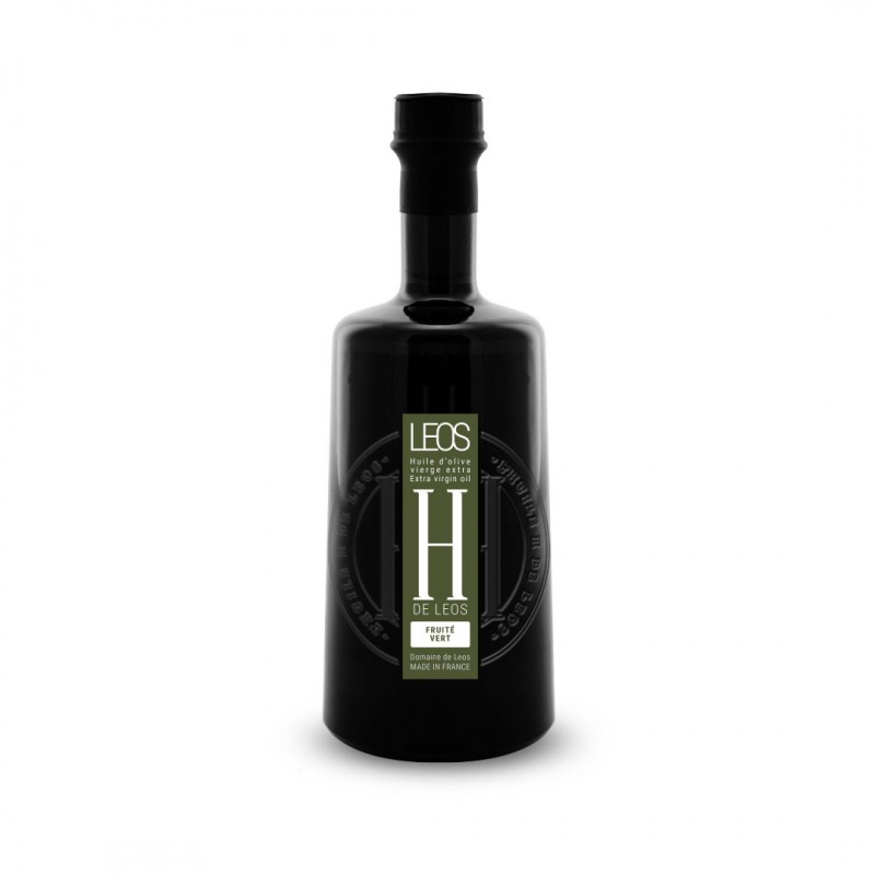 H de Leos Huile d'Olive Vierge Extra Fruité Vert 250 ml - Leos