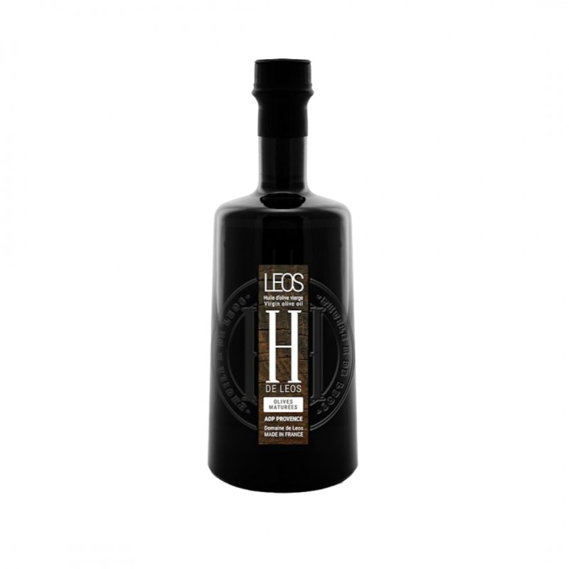 H de Leos Huile d'Olive AOP Provence Olives Maturées 250 ml - Leos
