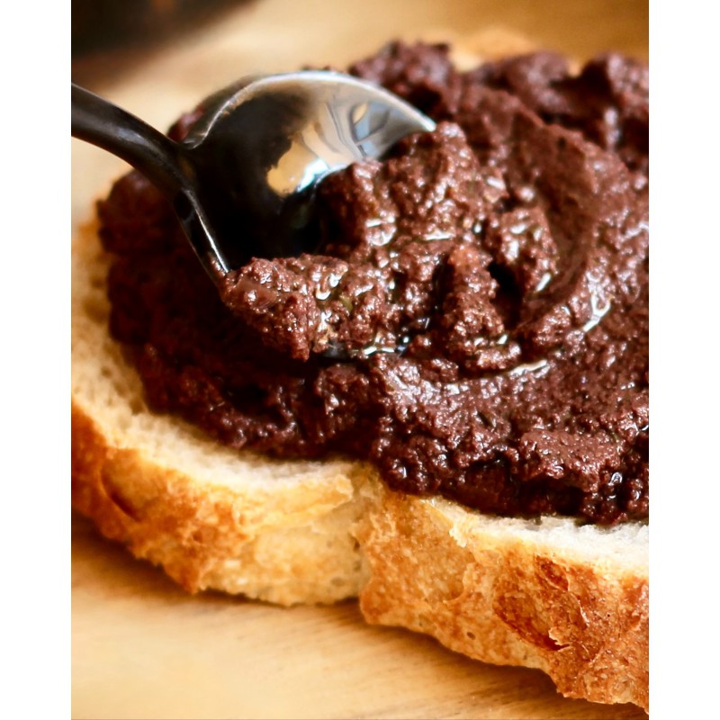Olivade Noire Fine Recette Traditionnelle 100 g - Leos
