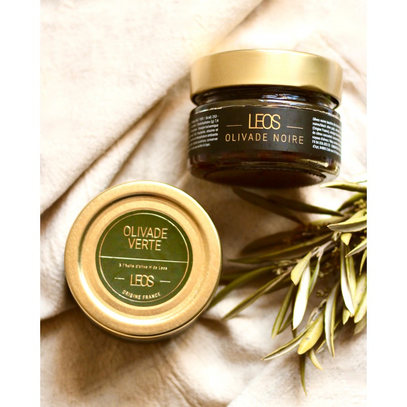 Olivade Noire Fine Recette Traditionnelle 100 g - Leos